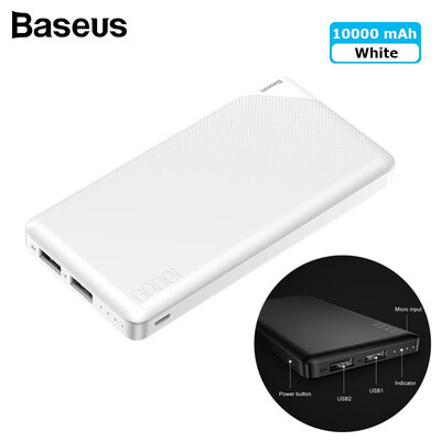Baseus Mini Cu 10000mAh dual USB output power bank for iPhoneHUAWEISamsung Micro input thin powerbank with USB cable
Baseus Mini Cu 10000mAh dual USB output power bank for iPhoneHUAWEISamsung Micro input thin powerbank with USB cable