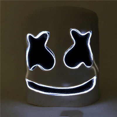 1PC Halloween LED Mask Marshmello Helmet Cosplay Costume Halloween Party Prop Bar DJ Mask Luminous Latex Masks
1PC Halloween LED Mask Marshmello Helmet Cosplay Costume Halloween Party Prop Bar DJ Mask Luminous Latex Masks