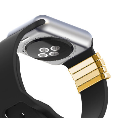 Popular Strap Ornament For Apple Watch Silicone Band 38Mm Stainless Steel Metal Decorative Ring With "Love" As A Gift
Popular Strap Ornament For Apple Watch Silicone Band 38Mm Stainless Steel Metal Decorative Ring With "Love" As A Gift