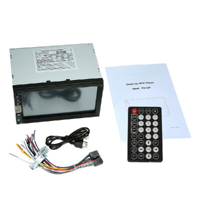 7" Universal 2 Din Car Stereo Radio MP5 Player Car Multimedia Entertainment HD BT USBTF AMFM Aux Input with Remote Controller Re
7" Universal 2 Din Car Stereo Radio MP5 Player Car Multimedia Entertainment HD BT USBTF AMFM Aux Input with Remote Controller Re