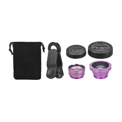 Universal Clip Lens Kit 180° Mobile Phone Fisheye Lens 067× Wide Angle Lens Macro Lens 3 in 1 with Clip for iPhone Samsung Huawei
Universal Clip Lens Kit 180° Mobile Phone Fisheye Lens 067× Wide Angle Lens Macro Lens 3 in 1 with Clip for iPhone Samsung Huawei