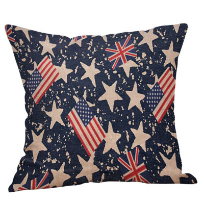 America Flag Cushion Cover Cotton Linen Decorative Pillowcase Chair Seat British style Pillows Case Blue Red Geometric
America Flag Cushion Cover Cotton Linen Decorative Pillowcase Chair Seat British style Pillows Case Blue Red Geometric