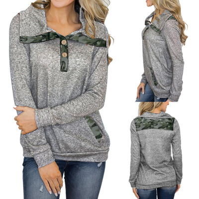 Starmoon Women Long Sleeve Casual Camouflage Stitching Pullover SweatShirts Top Blouse
Starmoon Women Long Sleeve Casual Camouflage Stitching Pullover SweatShirts Top Blouse