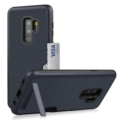 Bumper Case Samsung Galaxy S9 S9 Plus Card Holder Stand Cover Samsung SM G965FDS G9650DS G965F G965N G965W G965U Armor Case
Bumper Case Samsung Galaxy S9 S9 Plus Card Holder Stand Cover Samsung SM G965FDS G9650DS G965F G965N G965W G965U Armor Case