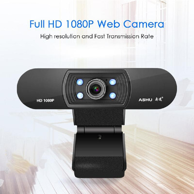 ASHU USB 20 Web Digital Camera Full HD 1080P Webcams with Microphone Clip-on 20 Megapixel CMOS Camera Web Cam for Computer PC La
ASHU USB 20 Web Digital Camera Full HD 1080P Webcams with Microphone Clip-on 20 Megapixel CMOS Camera Web Cam for Computer PC La