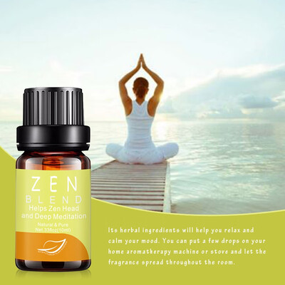 10ML Natural & Pure Essential Oils Aromatherapy Massage Soothe Emotion Aroma Diffuser Oil Use For Bath Spa Massage Plant Essence