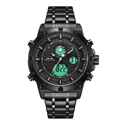 WEIDE WH6906 Dual Display Two Movement Quartz Digital Men Watch 3ATM Waterproof LCD Backlight Luminous Sport Dual Time Zone Auto D
WEIDE WH6906 Dual Display Two Movement Quartz Digital Men Watch 3ATM Waterproof LCD Backlight Luminous Sport Dual Time Zone Auto D
