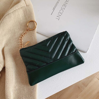 Tailored Ladies Thread Coin Purse Portable Wallet Simple Small Wallet Women Small Bag