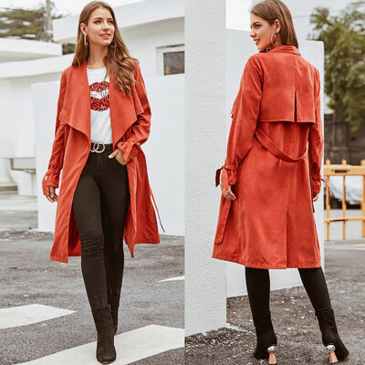 Toponeto Fashion Women Casual Autumn Solid Tops Long Sleeve Slim Bandage Overcoat Coat
Toponeto Fashion Women Casual Autumn Solid Tops Long Sleeve Slim Bandage Overcoat Coat