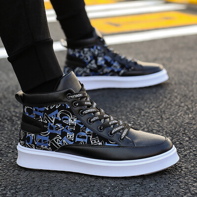 2019 summer new mens shoes in the sports&leisure youth board shoes Korean version of the trend of wild high-top shoes
2019 summer new mens shoes in the sports&leisure youth board shoes Korean version of the trend of wild high-top shoes