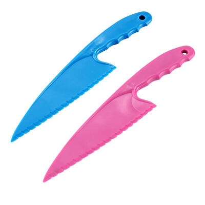 Food Grade Plastic Cake Bread Dough Knife Pizza Cutter DIY Baking Tools