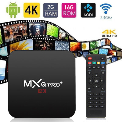 2018 Latest MXQ Pro Smart TV BOX Loaded 4K Android60 Quad Core 18G216GB Media Player for Home Theater System
2018 Latest MXQ Pro Smart TV BOX Loaded 4K Android60 Quad Core 18G216GB Media Player for Home Theater System