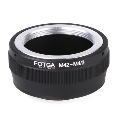 Fotga Adapter Ring for M42 Lens to Micro 43 Mount Camera Olympus Panasonic DSLR Camera
Fotga Adapter Ring for M42 Lens to Micro 43 Mount Camera Olympus Panasonic DSLR Camera