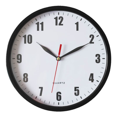 SAC SMARTEN ARTS Simple&quiet 8" black wall electronic wall clock 2 x AA batteries excluding 8773
SAC SMARTEN ARTS Simple&quiet 8" black wall electronic wall clock 2 x AA batteries excluding 8773