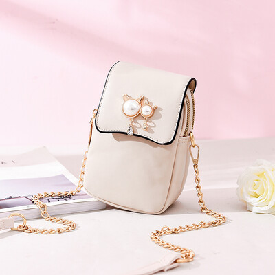 Summer Baggage Girls New Fashion Mobile Bag Leisure Skew Baggage Fashion Mini Chain Baggage
Summer Baggage Girls New Fashion Mobile Bag Leisure Skew Baggage Fashion Mini Chain Baggage