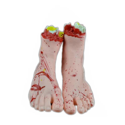 Halloween Horror Props Fake Human Arm Hands Bloody Scary Fake Hand Finger Leg Foot Haunted House Party Decorations
Halloween Horror Props Fake Human Arm Hands Bloody Scary Fake Hand Finger Leg Foot Haunted House Party Decorations