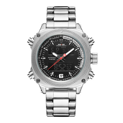 WEIDE WH7302 Quartz Digital Electronic Watch Dual Time Alarm Calendar Stopwatch 3ATM Waterproof Timer Business Men Fashion Casual
WEIDE WH7302 Quartz Digital Electronic Watch Dual Time Alarm Calendar Stopwatch 3ATM Waterproof Timer Business Men Fashion Casual