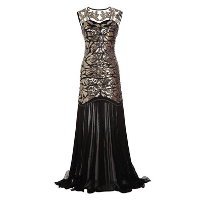 〖Follure〗Women Vintage 1920s Sequined Patchwork Sleeveless Maxi Long Evening Prom Dress
〖Follure〗Women Vintage 1920s Sequined Patchwork Sleeveless Maxi Long Evening Prom Dress