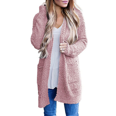 Roseonmyhand Women Casual Sweatshirt Solid Winter Warm Wool Pockets Cardigan Coat Outwear
Roseonmyhand Women Casual Sweatshirt Solid Winter Warm Wool Pockets Cardigan Coat Outwear