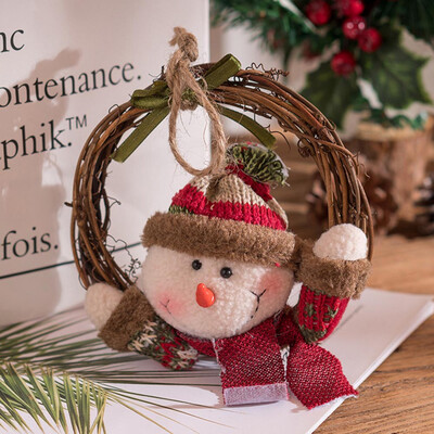 Cute Garland Snowman Elk Santa Claus Doll Pendant Ornaments for Home Party Xmas Tree Decoration Christmas Hanging Wreath Rattan
Cute Garland Snowman Elk Santa Claus Doll Pendant Ornaments for Home Party Xmas Tree Decoration Christmas Hanging Wreath Rattan