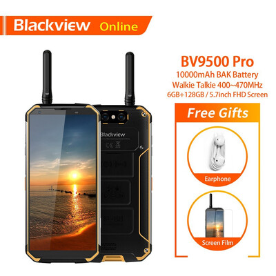 Blackview BV9500 Pro Original 57" Rugged Smartphone IP68 Waterproof Walkie Talkie 6GB128GB 10000mAh 189 FHD NFC Mobile Phone
Blackview BV9500 Pro Original 57" Rugged Smartphone IP68 Waterproof Walkie Talkie 6GB128GB 10000mAh 189 FHD NFC Mobile Phone