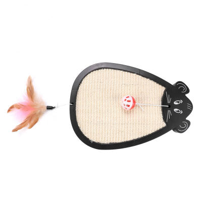 Greensen Mouse Type Sisal Hemp with Ball Feather Bells Cat Scratch Board Springboard Claws SuppliesToy
Greensen Mouse Type Sisal Hemp with Ball Feather Bells Cat Scratch Board Springboard Claws SuppliesToy