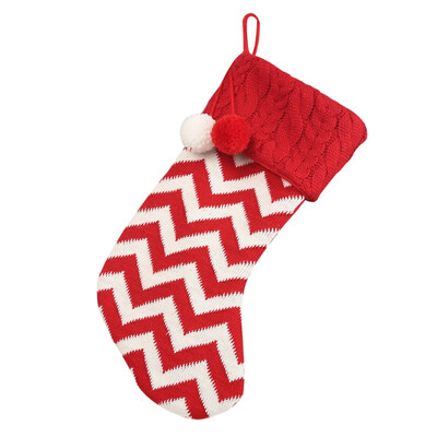 New Hot Knitted Christmas Stockings Ornaments Gift Holders With Two Pom-Poms Xmas Tree Fireplace Hanging Seasonal Decorations
New Hot Knitted Christmas Stockings Ornaments Gift Holders With Two Pom-Poms Xmas Tree Fireplace Hanging Seasonal Decorations