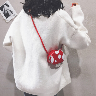 Small bag female 2019 new cartoon cute mushroom mini purse Japanese soft sister girl shoulder Messenger bag
Small bag female 2019 new cartoon cute mushroom mini purse Japanese soft sister girl shoulder Messenger bag