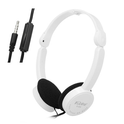 KUBITE T-111 35mm Wired Over-ear Headphones Foldable Sports Headset Portable Music Gaming Earphones w Microphone for Kids MP4 MP
KUBITE T-111 35mm Wired Over-ear Headphones Foldable Sports Headset Portable Music Gaming Earphones w Microphone for Kids MP4 MP