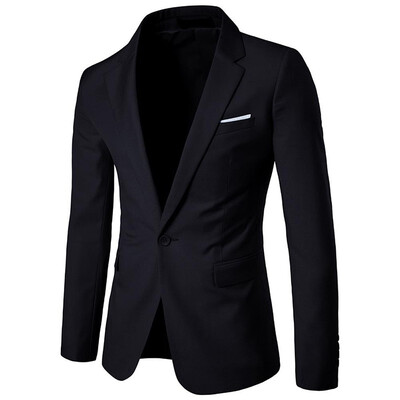 Cloudstyle Mens business one button double slit solid color single West 11636
Cloudstyle Mens business one button double slit solid color single West 11636