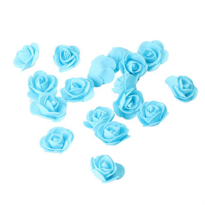 500pcsSet 35cm Foam Artificial Flower DIY Wedding Party Decorative Roses