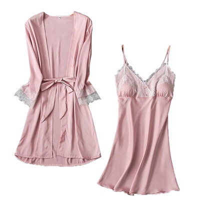 Toponeto Fashion Women Pajamas Sexy Underwear V-Collar Robe Lace Lingerie Sling Nightgown
Toponeto Fashion Women Pajamas Sexy Underwear V-Collar Robe Lace Lingerie Sling Nightgown