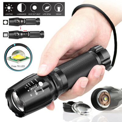 Saidsome X800 T6 LED Zoom Flashlight Tactical Torch Zoom Lamp Super Light flashlight lamp
Saidsome X800 T6 LED Zoom Flashlight Tactical Torch Zoom Lamp Super Light flashlight lamp