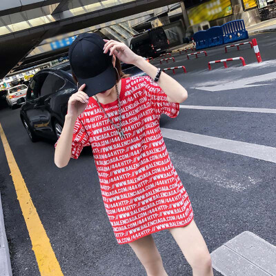 Summer Spring Cotton Short Sleeve Female T-shirts Harajuku Loose Letter Print Oversize T Shirt Casual Long Tops Tee
Summer Spring Cotton Short Sleeve Female T-shirts Harajuku Loose Letter Print Oversize T Shirt Casual Long Tops Tee