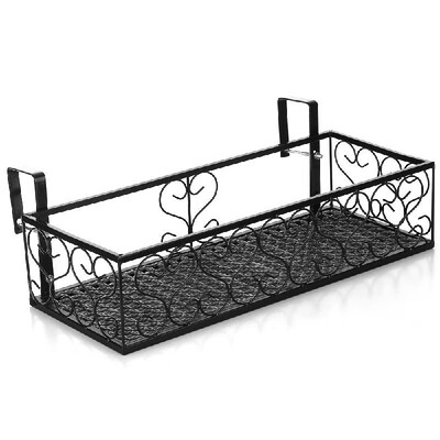 Flower Pot Stand Rack Deck Rail Flowerpot Railing Shelf Balcony Rail Planter Shelf Fence Railing Flower Pots Holder
Flower Pot Stand Rack Deck Rail Flowerpot Railing Shelf Balcony Rail Planter Shelf Fence Railing Flower Pots Holder