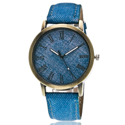 Imitation jeans canvas steel bottom European&American trend multicolor leather watch canvas strap watch
Imitation jeans canvas steel bottom European&American trend multicolor leather watch canvas strap watch