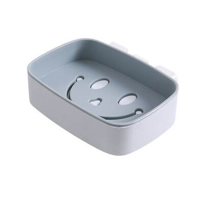 Gobestart Smile Face Wall-Mounted Soap Holder Bathroom Storage Box Drain Soap Dish Sucker
Gobestart Smile Face Wall-Mounted Soap Holder Bathroom Storage Box Drain Soap Dish Sucker