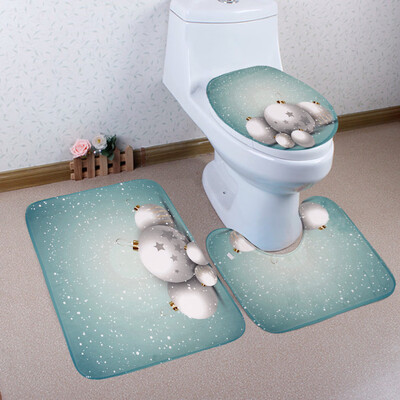 〖Follure〗3PCS Christmas Bathroom Non-Slip Pedestal Rug Lid Toilet Cover Bath Mat Set
〖Follure〗3PCS Christmas Bathroom Non-Slip Pedestal Rug Lid Toilet Cover Bath Mat Set