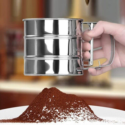 1pc Handheld Flour Shaker Stainless Steel Mesh Flour Sieve Cup Durable Icing Sugar Bake Tool Kitchen Bakeware Supplier
1pc Handheld Flour Shaker Stainless Steel Mesh Flour Sieve Cup Durable Icing Sugar Bake Tool Kitchen Bakeware Supplier