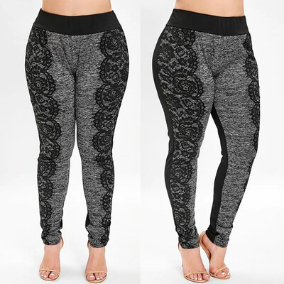 Gobestart Women Plus Size Elastic High Lace Splice Elastic Waist Casual Leggings Pants
Gobestart Women Plus Size Elastic High Lace Splice Elastic Waist Casual Leggings Pants