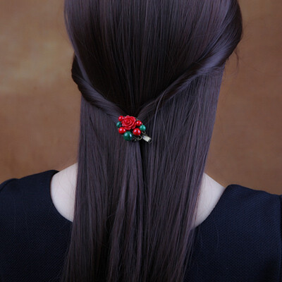 Flower hair clip headwear retro jewelry hair accessories top clip national wind accessories Liu seaside clip hair clip
Flower hair clip headwear retro jewelry hair accessories top clip national wind accessories Liu seaside clip hair clip