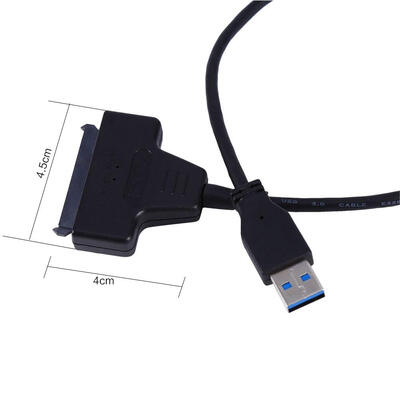 Greensen USB 30 to SATA 22 Pin Power Adapter Cable for 25 HDD SDD Hard Disk Drive SATA CableAdapter for SDD
Greensen USB 30 to SATA 22 Pin Power Adapter Cable for 25 HDD SDD Hard Disk Drive SATA CableAdapter for SDD