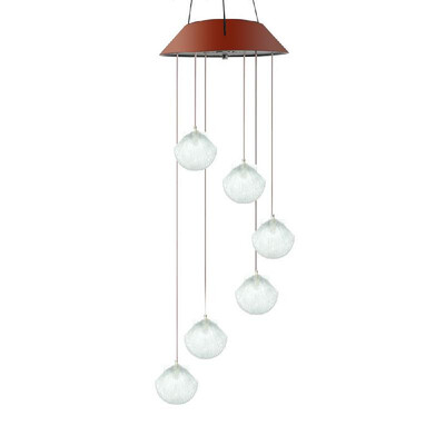 Solar Rattan ball Wind Chime Mobile Waterproof Color Changing Wind Chimes Spiral Spinner Decorative Romantic Hanging Wind Ball Li
Solar Rattan ball Wind Chime Mobile Waterproof Color Changing Wind Chimes Spiral Spinner Decorative Romantic Hanging Wind Ball Li