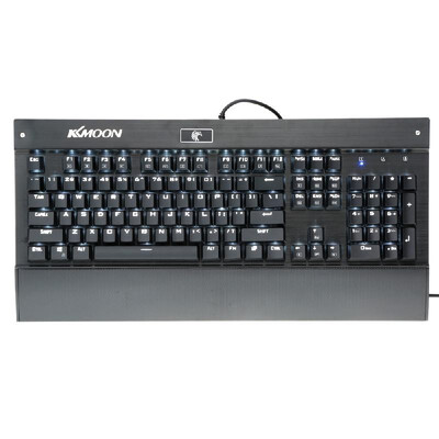 KKmoon Mechanical Professional Gaming Esport Keyboard with Tactile High-speed 104 Keys Suspended Anti-ghosting Blue Switch LED Bac
KKmoon Mechanical Professional Gaming Esport Keyboard with Tactile High-speed 104 Keys Suspended Anti-ghosting Blue Switch LED Bac