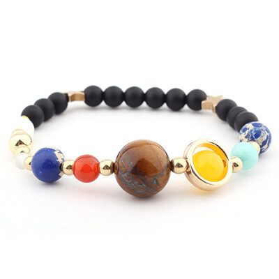 Universe Galaxy Solar System Eight Planets Bracelet Star Natural Stone Beads Unisex Pair Bracelet Hot Gift 
Universe Galaxy Solar System Eight Planets Bracelet Star Natural Stone Beads Unisex Pair Bracelet Hot Gift