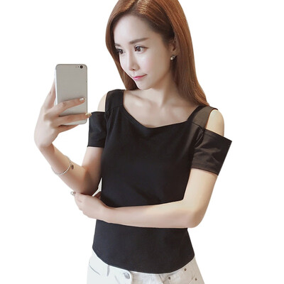 Women Casual Summer T Shirt Short Sleeve Off Shoulder Tops Shirt Sexy Slim Top Tee
Women Casual Summer T Shirt Short Sleeve Off Shoulder Tops Shirt Sexy Slim Top Tee
