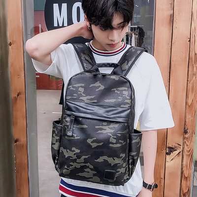 Ai Biao Backpack Shoulder Bag Mens Fashion Travel Bag Camouflage College StudentsLeisure School Bag Korean Computer Bag
Ai Biao Backpack Shoulder Bag Mens Fashion Travel Bag Camouflage College StudentsLeisure School Bag Korean Computer Bag