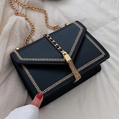 Chain small bag women2019 new simple simple single-shoulder single-shoulder single-shoulder simple&small square bag