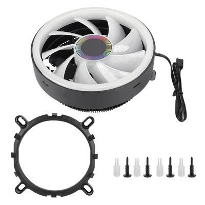 Greensen CPU Cooler Radiator Colorful RGB Lights 1700RPM Cooling Fan for Intel AMD Desktop CPU Cooling Cooling Fan
Greensen CPU Cooler Radiator Colorful RGB Lights 1700RPM Cooling Fan for Intel AMD Desktop CPU Cooling Cooling Fan