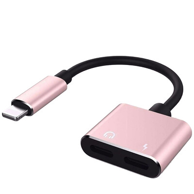 2 in 1 Lightning Audio Charging Adapter to Earphone AUX Cable for Listening Music Charging Converter For iPhone X 8 7 iPod iPad iO
2 in 1 Lightning Audio Charging Adapter to Earphone AUX Cable for Listening Music Charging Converter For iPhone X 8 7 iPod iPad iO